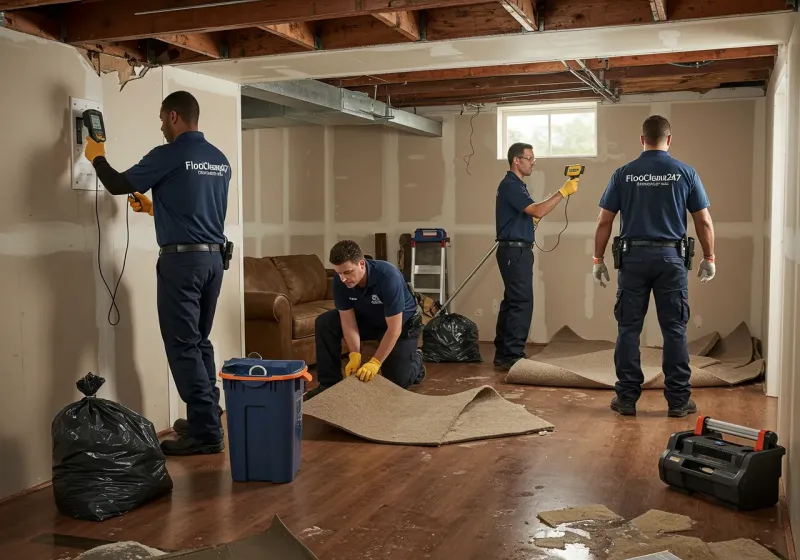 Flood DamageMaterial Assessment and Debris Removal process in La Joya, TX