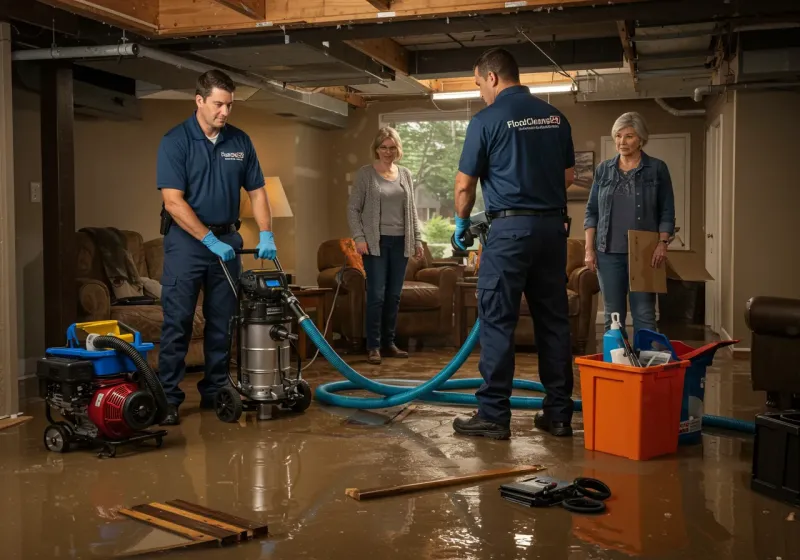 Basement Water Extraction and Removal Techniques process in La Joya, TX