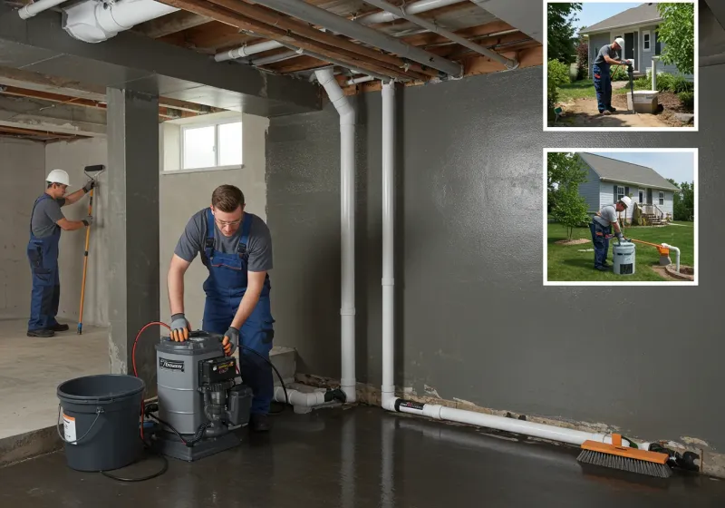 Basement Waterproofing and Flood Prevention process in La Joya, TX